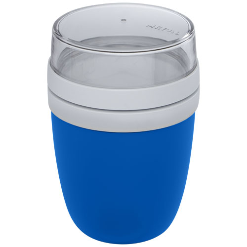 Bocal déjeuner personnalisé Ellipse Bleu vif